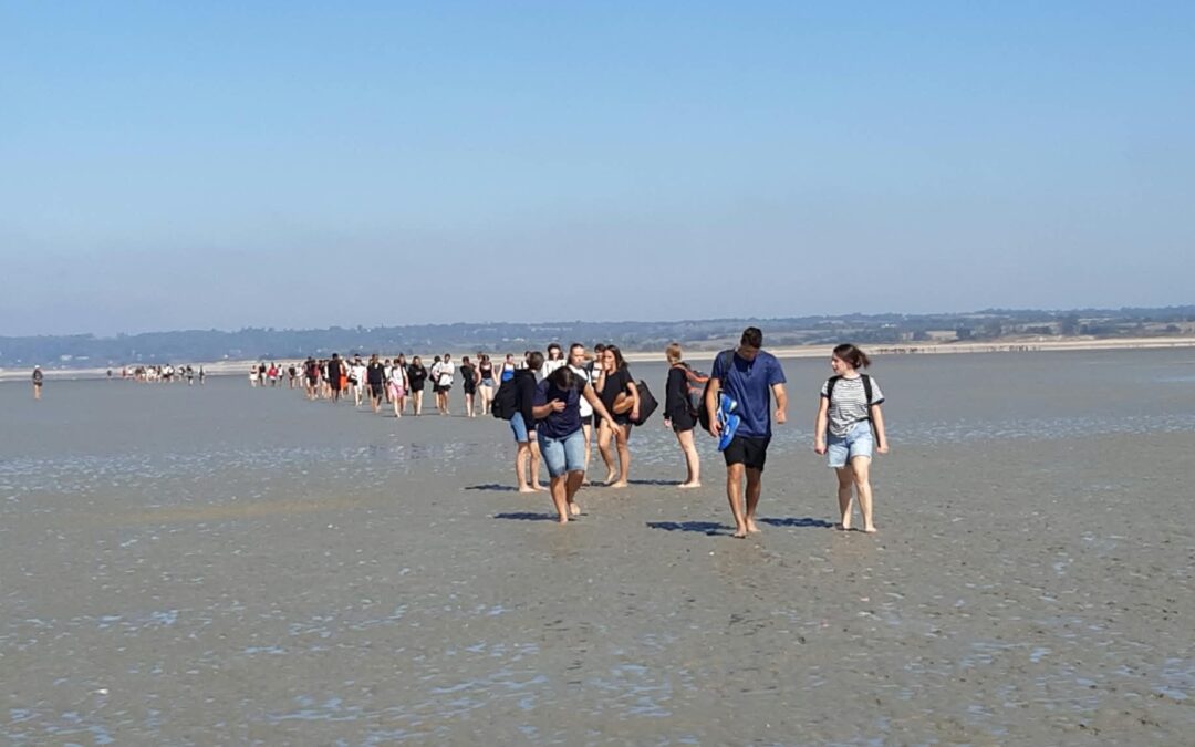 Pèlerinage de rentrée au Mont Saint Michel